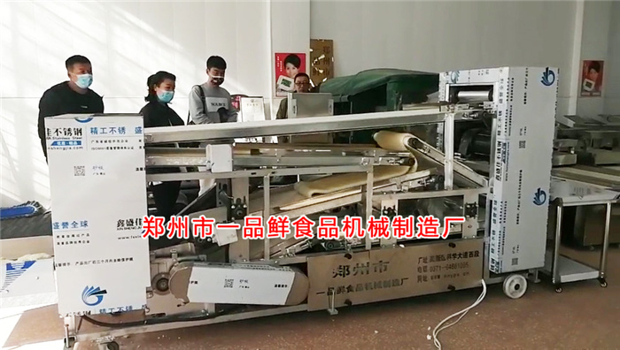 自循環揉壓機生產演示